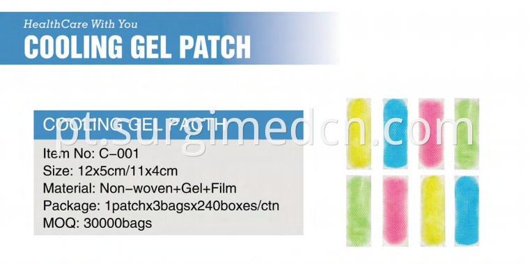 Ice Cooling Gel Fever Patch